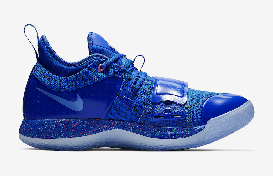 PlayStation x Nike PG 2.5 “Blue” 货号：BQ8388-900 | 球鞋之家0594sneaker.com